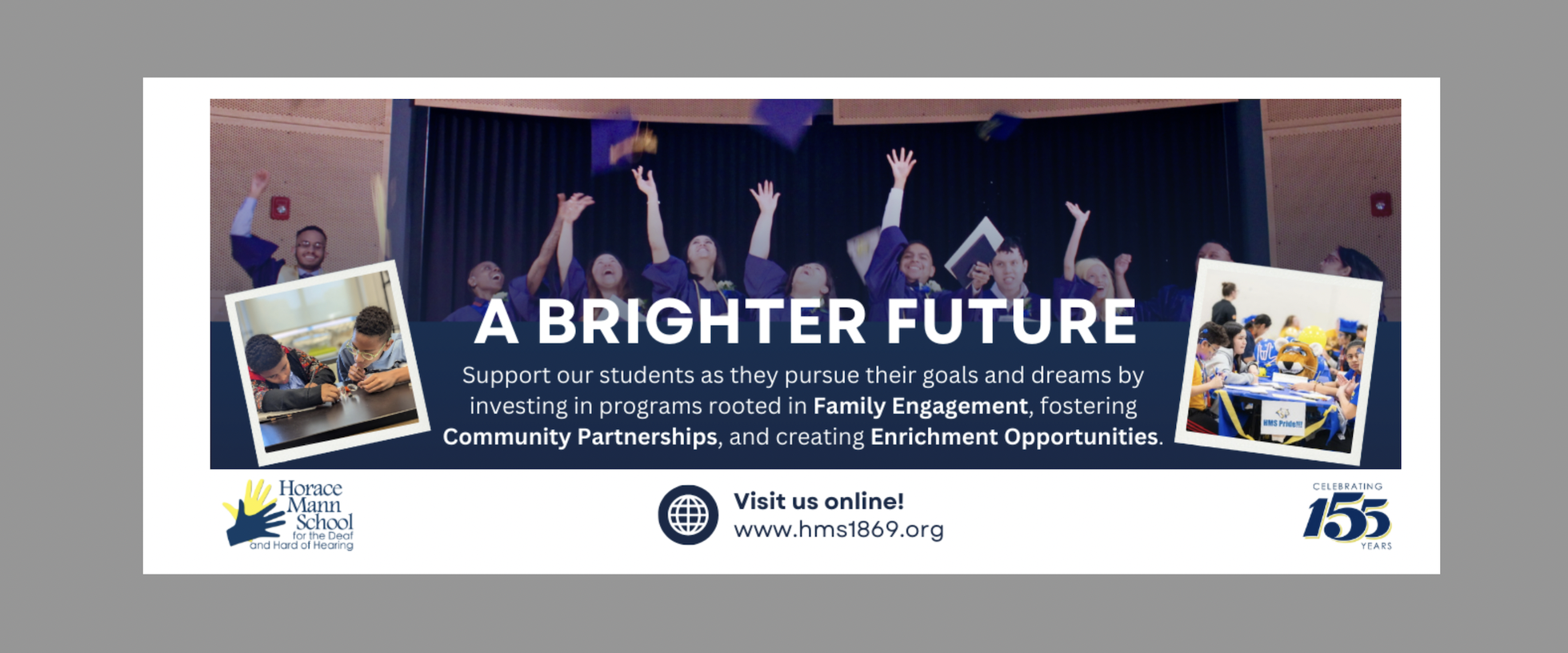 HMS RECENTLY CELEBRATED 155 YEARS!